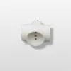 White European-style conversion plug for electrical products, one to three ohm plug Item Picture